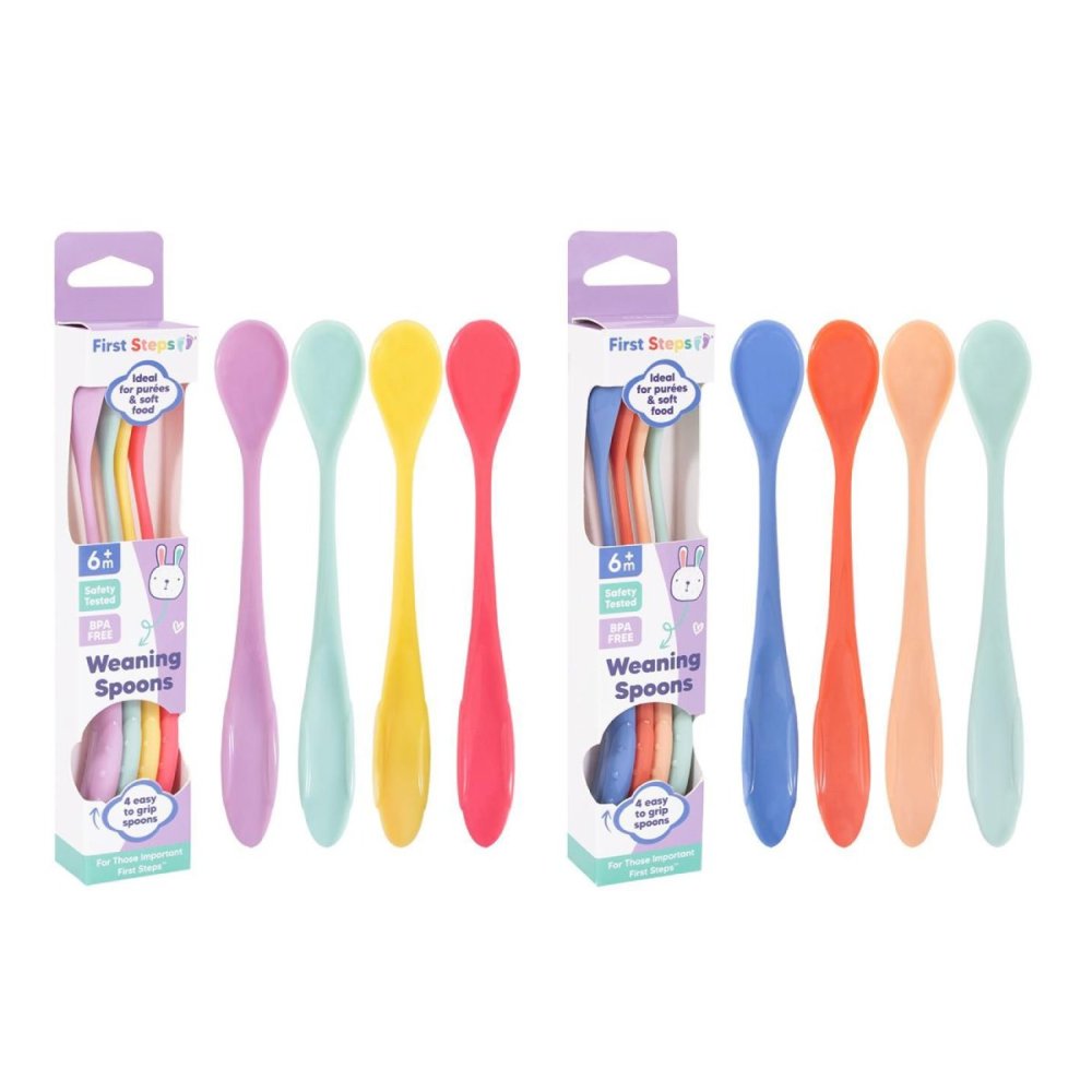 FS919: 4 Pack Long Handle Weening Spoons FS919: 4 Pack Long Handle Weening Spoons